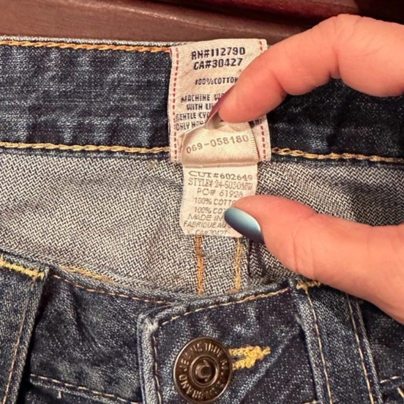 Women's True Religion Joey Dark Hollow 1st Edition Twisted Inseam Jeans, Sz 30 - Picture 7 of 14